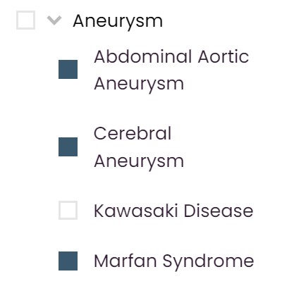 Image of the disease filter